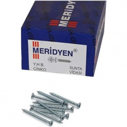 Mey İthalat® MERİDYEN SUNTA VİDASI 3.5X16 MM 15 ADET