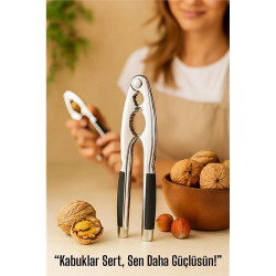 Mey İthalat® Metal Ceviz Kıracağı – Kauçuk Tutma Yerli | Fındık, Ceviz, Badem İçin Ergonomik Kırıcı 722177