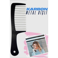 Mey İthalat® Metal Dişli Masaj Etkili Saç Açma Tarağı 721393