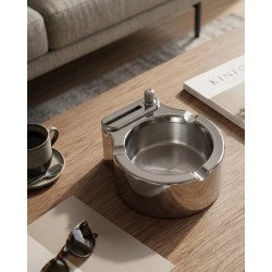 Mey İthalat® Metal Küllük Çakmaklı Masa Üstü Şık Tasarım