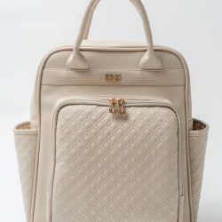 Mey İthalat®   Mia Anne Bebek Bakım Sırt Çantası 7350 Krem