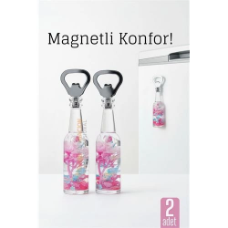 Mey İthalat® Mıknatıslı Dekoratif Şişe Açacağı – Çiçekli Tasarım, Buzdolabı Magnetli, Pratik ve Şık 722322