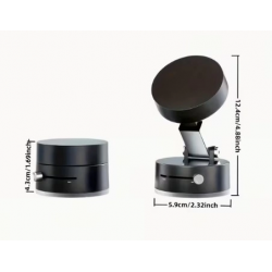 Mey İthalat® Mıknatıslı Katlanabilir Telefon Tutucu - Torpido ve Cam Uyumlu