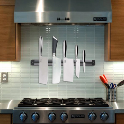 Mey İthalat®  Mıknatıslı Paslanmaz Duvar Bıçak Askısı Standı 33 Cm  Aparat