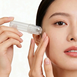 Mey İthalat®  Mikro İğne 64’lü Cilt Bakım Serumu – Yüz ve Boyun için Anti-Aging, Gözenek Sıkılaştırıcı Serum