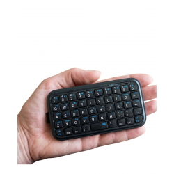 Mey İthalat® Mini Bluetooth Klavye Kablosuz Taşınabilir Cep Boyutu Klavye