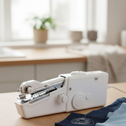 Mey İthalat® Mini El Tipi Dikiş Makinesi Taşınabilir Pratik Acil Dikiş Çözümü