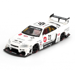 Mey İthalat® Mini GT 1/64 Nissan LB-ER34 Super Silhouette ATHLETE/COLLET Blister Paket