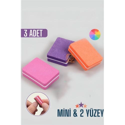 Mey İthalat® Mini Tırnak Törpüsü 100/180 Grid  3 Adet 720723