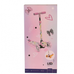 Mey İthalat® MKWE082 IŞIKLI CANAVAR SCOOTER PEMBE