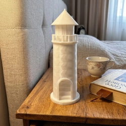 Mey İthalat® Modern Tasarımlı 3D Deniz Feneri Ev Dekorasyon Ürünü