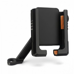 Mey İthalat® Motosiklet Gidon Telefon Tutucu–360° Döner, Kaymaz Sabitleme Sistemli, Sarsıntı Önleyici Telefon Tutucu Aparat