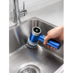Mey İthalat® Mutfak, Banyo ve Fayanslar İçin Çok Amaçlı Elektrikli Temizlik Fırçası