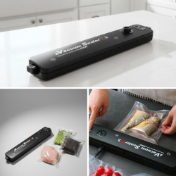 Mey İthalat® Mutfakta Düzen ve Tazelik Sağlayan Ev Tipi Gıda Vakum Makinesi