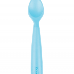 Mey İthalat®   Nam Nam Silikon Mama Kaşığı Mineral Blue
