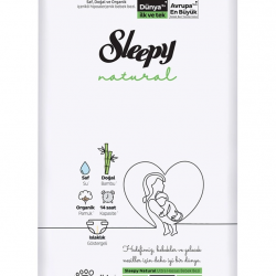 Mey İthalat®   Natural Bebek Bezi 2'Li Fırsat Paketi 7 Beden 40 Adet