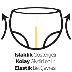 Mey İthalat®   Natural Bebek Bezi 2'Li Fırsat Paketi 7 Beden 40 Adet