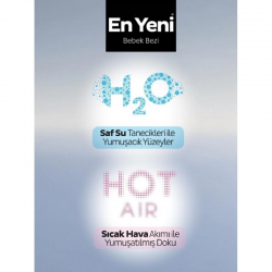 Mey İthalat® Natural Double Soft Bebek Bezi Fırsat Paketi 1 Beden 50 Adet