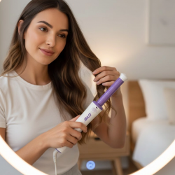 Mey İthalat® Negatif İyon Teknolojili Saç Maşası – Kabarmayan, Elektriklenmeyen Bukleler