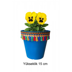 Mey İthalat®  DEKORATİF SAKSI 1.7 LİTRE