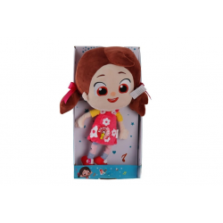 Mey İthalat® NİLY 001 1001 MÜZİKLİ KLASİK PELUŞ BEBEK 35 CM 55105-12