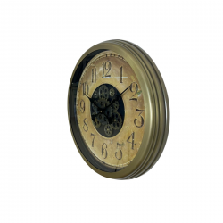 Mey İthalat® Nostalgia 60 Cm Çarklı Duvar Saati