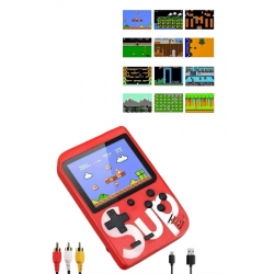 Mey İthalat® Nostalji Oyunlu Mini Atari Gamebox 400 Oyunlu El Atarisi