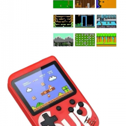 Mey İthalat® Nostalji Oyunlu Mini Atari Gamebox 400 Oyunlu El Atarisi