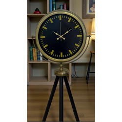 Mey İthalat® Nostalji Şık Tasarım Tripod Ayaklı Saat
