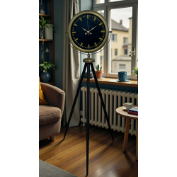 Mey İthalat® Nostalji Şık Tasarım Tripod Ayaklı Saat