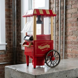 Mey İthalat® Nostaljik Tasarımlı Yağsız Mısır Patlatma Makinesi