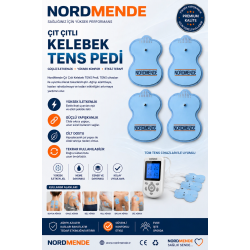 Mey İthalat® NRD 632 ve NRD 633 Model Tens Cihazlarına uyumlu Tens Pedi, TENS Elektroterapi Pedi – Ağrı Gidermeye yardımcı Yedek Ped, Uzun Ömürlü Tens Pedi