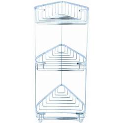 Mey İthalat® Onno Krom Köşe Süngerlik 18X18 Üçlü