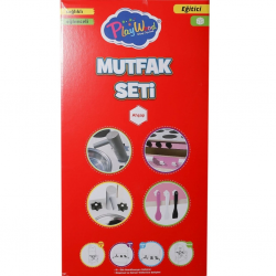 Mey İthalat®  ONY-408 Ahşap Mutfak Seti -Onyıl Oyuncak