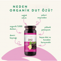 Mey İthalat® Organik Dut Özü 315 Gr