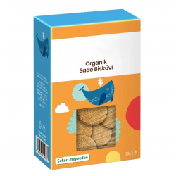 Mey İthalat® Organik Sade Bisküvi 50gr