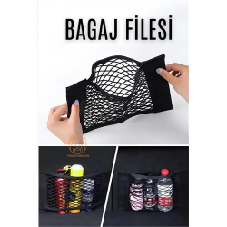 Mey İthalat® Oto Bagaj Filesi Cırtlı Ceplikli Bagaj Filesi 720921