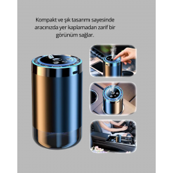 Mey İthalat® Otomatik Açma Kapama Özellikli Araç Difüzör Nemlendirici