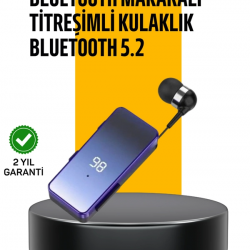 Mey İthalat® Otomatik Geri Sarma Mekanizmalı Kulaklık – Pratik Kullanım İçin Akıllı Kablo Yönetimi
