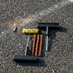 Mey İthalat® Otomobil Motosiklet Bisiklet İçin Güvenli Lastik Tamir Kiti