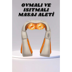 Mey İthalat® Ovmalı, Boyun Sırt İnsan Eli Hissi Veren Masaj Aleti Masaj Cihazı