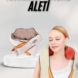 Mey İthalat® Ovmalı Masaj Aleti Boyun Sırt Ağrıları İçin Masaj Aleti