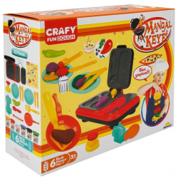 Mey İthalat® OYUN HAMUR SETİ MANGAL KEYFİ 6X50GR