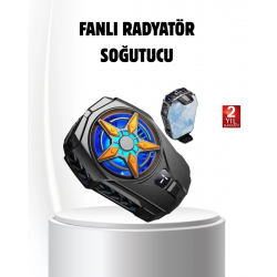 Mey İthalat® Oyun Telefonu Soğutucu Fan – Sessiz ve Kompakt Mobil Soğutma Cihazı