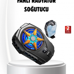Mey İthalat® Oyun Telefonu Soğutucu Fan – Sessiz ve Kompakt Mobil Soğutma Cihazı