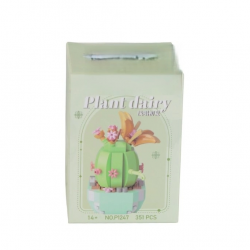 Mey İthalat® P1247 SİMÜLASYON ÇİÇEK SERİSİ 351 PARÇA BLOCK OYUNCAK