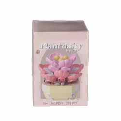 Mey İthalat® P1249 SİMÜLASYON ÇİÇEK SERİSİ 253 PARÇA BLOCK OYUNCAK