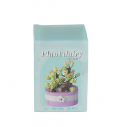 Mey İthalat® P1256 SİMÜLASYON ÇİÇEK SERİSİ 263 PARÇA BLOCK OYUNCAK