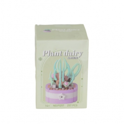 Mey İthalat® P1257 SİMÜLASYON ÇİÇEK SERİSİ 257 PARÇA BLOCK OYUNCAK