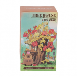 Mey İthalat® P2597 AĞAÇ EV 233 PARÇA BLOCK OYUNCAK